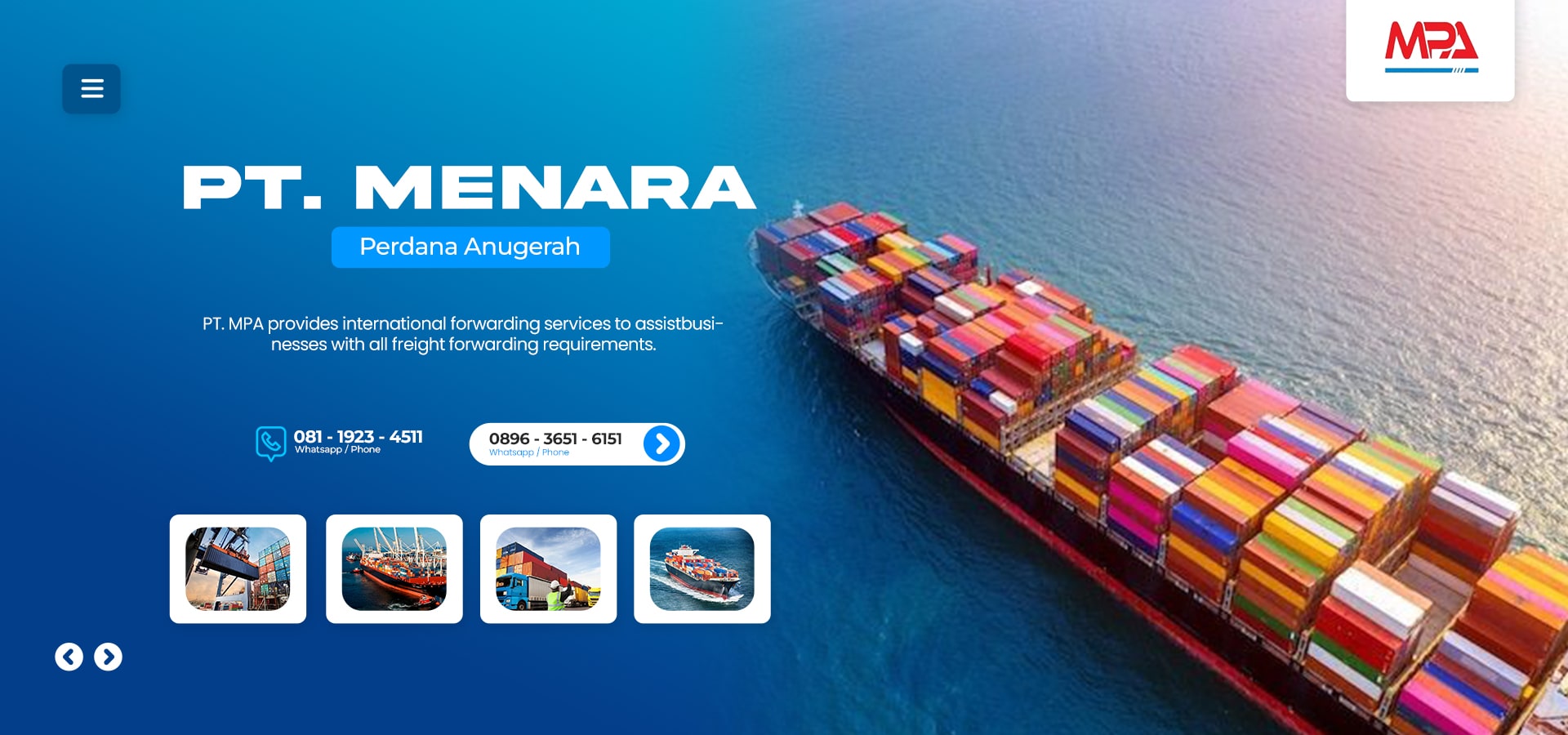 logistics cargo services bekasi